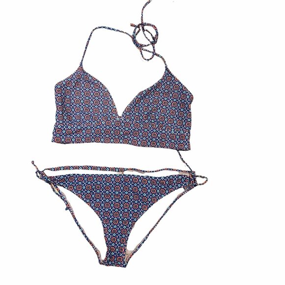 #4694 GAP BODY womens bikini periwinkle blue size XL - Picture 1 of 8